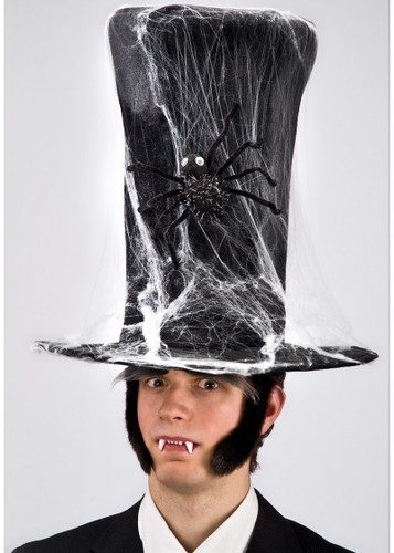 Extra Tall Top Hat Halloween Undertaker 