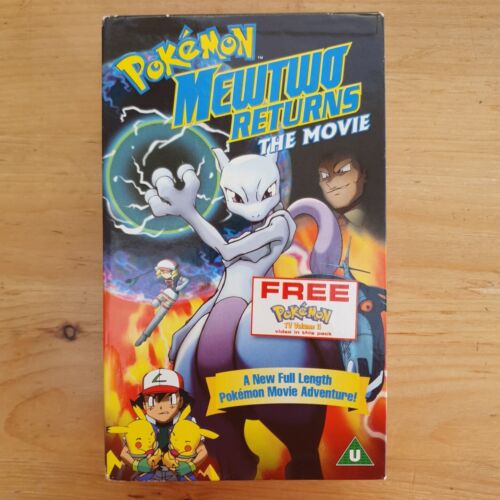 Mewtwo returns screening copy, anyone have any info on this? found at a  thrift store. : r/VHS