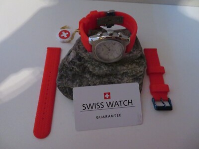 BUW Uhr Wallis Made Suisse Chronograph mit Datum + 1 Armband 189,00  Neu