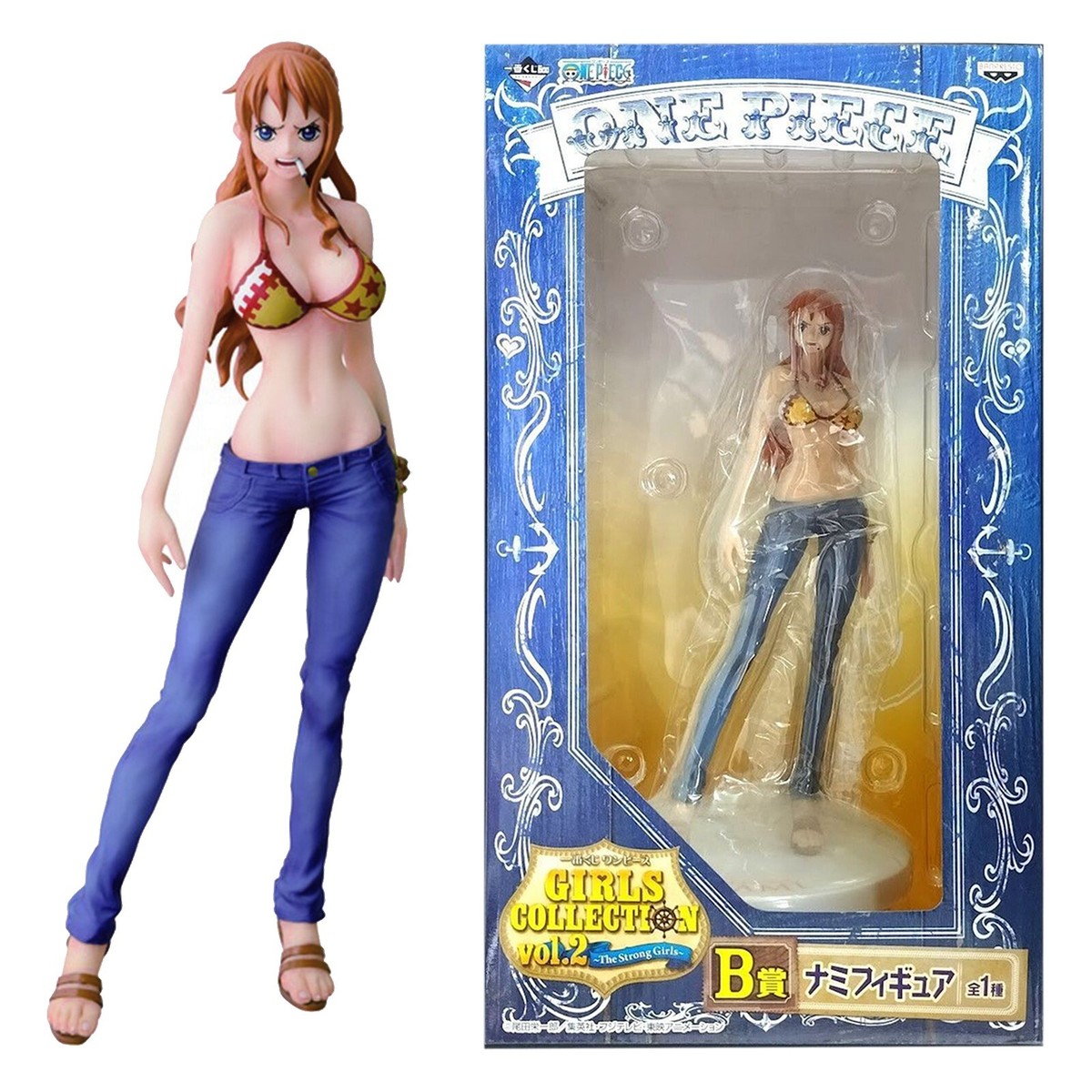 Ichiban Kuji ONE PIECE The Strong Girls Double Chance Nami Figure