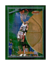 1997-98 Bowman's Best Houston Rockets Basketball Card #16 Clyde Drexler HOF