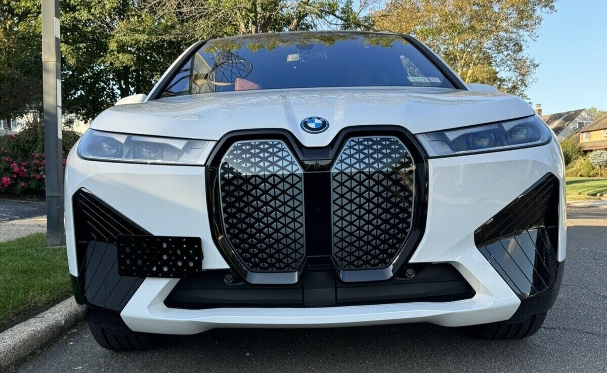 RECAMBO Stainless steel bumper protector - suitable for BMW iX | BJ