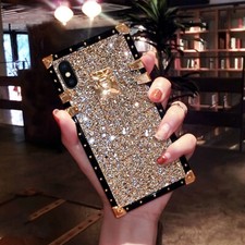 For iPhone 15 Pro Max 14 13 12 11 X 7 8 Classic Bling Glitter Case Cover
