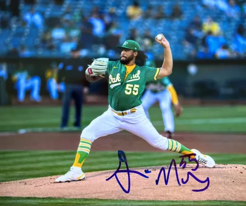 Ramon Laureano Oakland A's Athletics signed autographed baseball COA exact proof Ramon Laureano Oakland A's Athletics signed autographed baseball COA exact proof