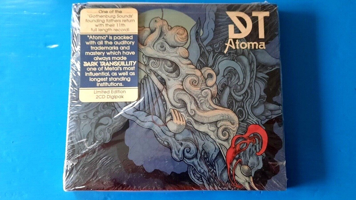 Atoma [Digipak] by Dark Tranquillity (CD, Nov-2016, 2 Discs