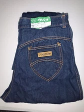 VINTAGE 1980s P.S. Gitano Dark Wash Jeans Medium Length/Rise Size 14