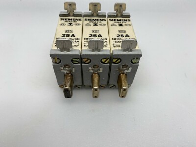 Siemens 3NA3814 NH-Sicherung Sicherungsgröße = 000 35 A 500 V/AC, 250 V Siemens 3NA3814 NH-Sicherung Sicherungsgröße = 000 35 A 500 V/AC, 250 V