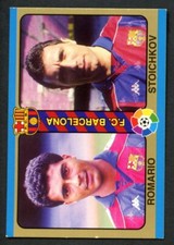 Romario Hristo Stoichkov FC Barcelona #9 Mundicromo La Liga 1994-95 Romario Hristo Stoichkov FC Barcelona #9 Mundicromo La Liga 1994-95