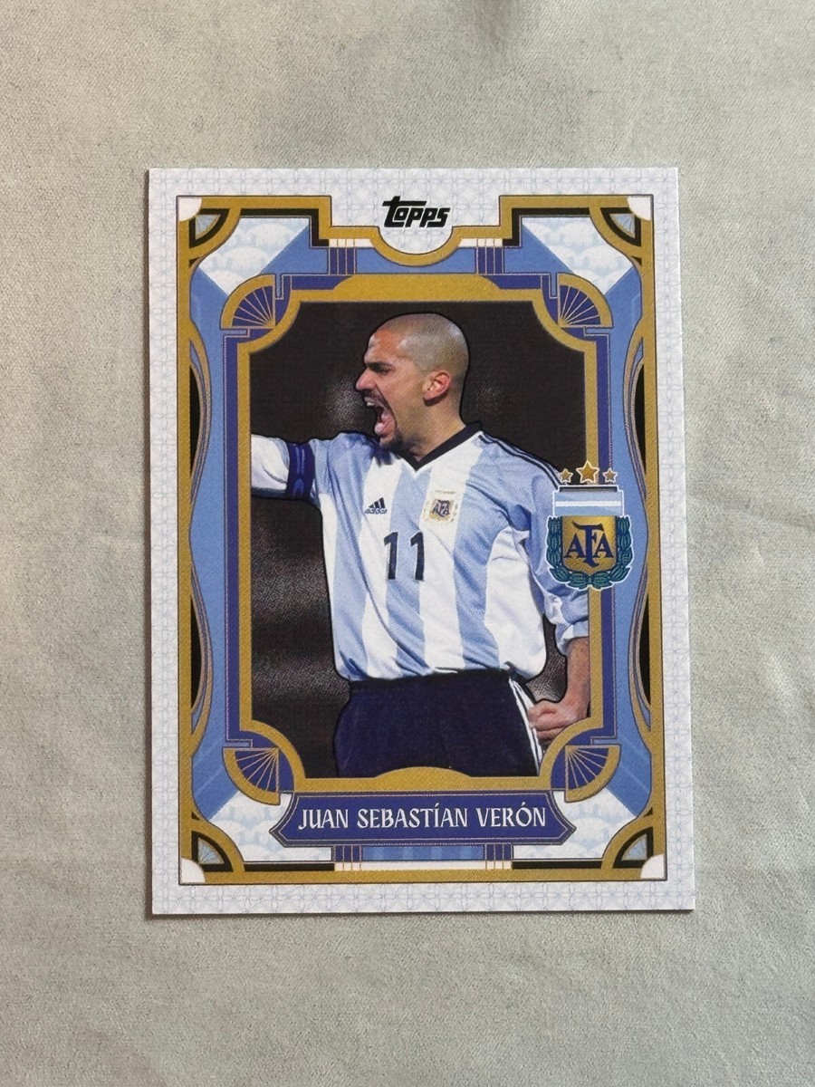 2024-25 Topps Argentina Team Set Juan Sebastian Veron #29 | eBay