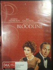 SIDNEY SHELDON'S BLOODLINE RARE DVD AUDREY HEPBURN BEN GAZZARA JAMES MASON FILM