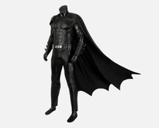 The Flash Batman Bruce Wayne Michael Keaton Cosplay Costume Superhero Black