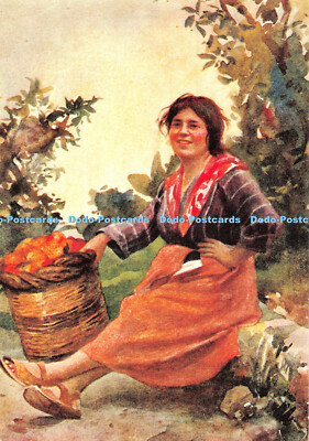 D112249 Malta. Wayside Orange Verkäufer. Chev. Edw. Caruana Dingli. 1876 1950. Perf
