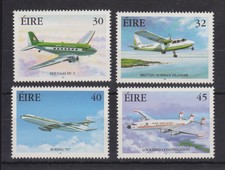 EIRE IRELAND SG 1266-1269 MNH MINT STAMP SET 1999 IRELND COMMERCIAL AVIATION