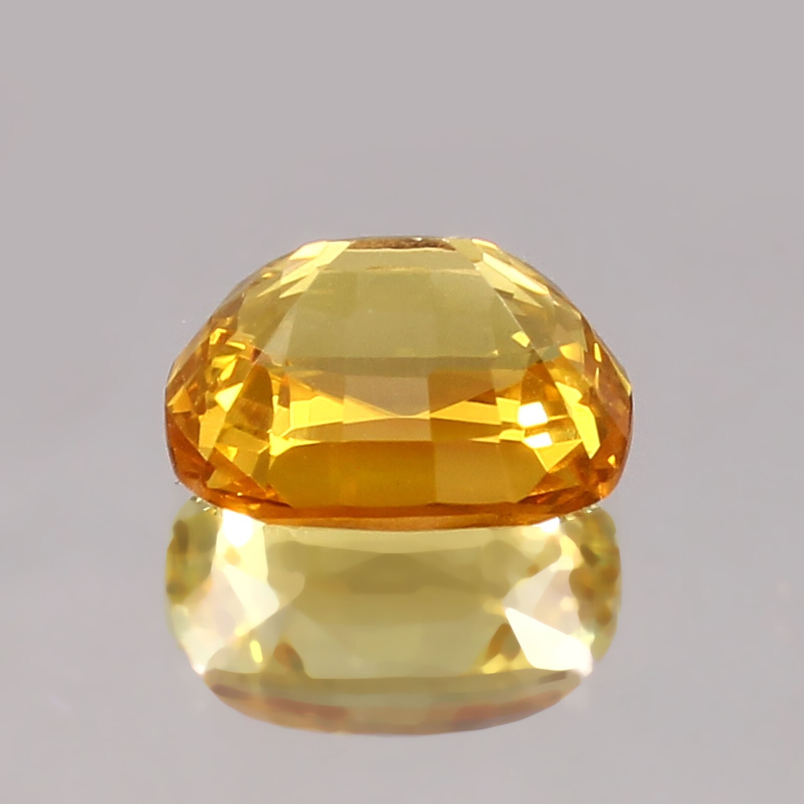 AAA Natural Flawless Ceylon Yellow Sapphire Loose Cushion Cut Gemstone 11x9 MM eBay