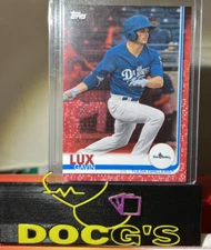 Gavin Lux  2019 Topps Pro Debut #135 Red Parallel #09/10 Pristine💎🔥