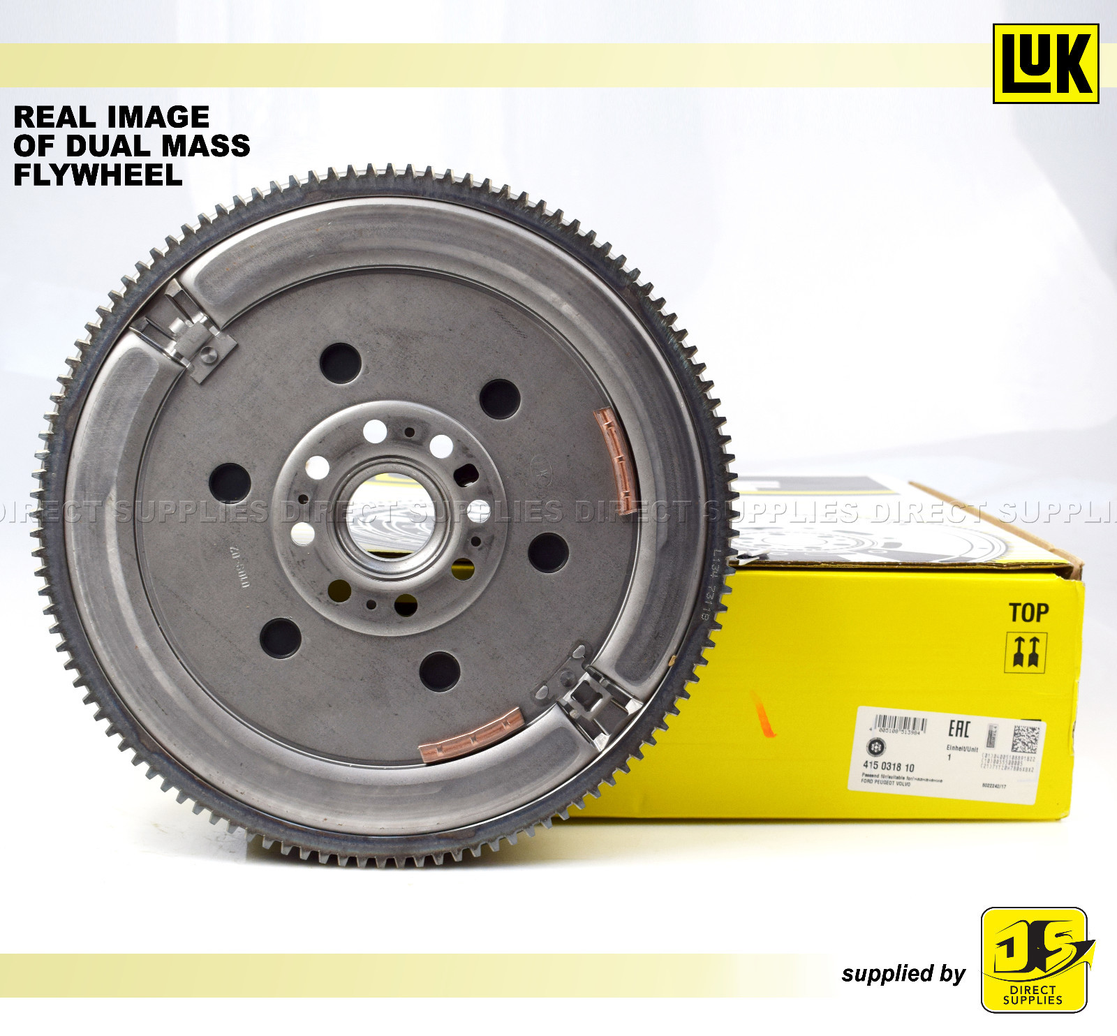 LuK DUAL MASS FLYWHEEL FORD 2.0 TDCI VOLVO C30 C70 S40 V50 V70 2.0 D