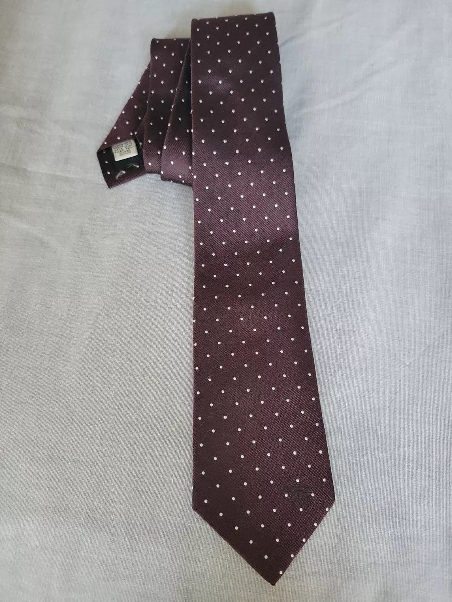 Burberry mens tie clearance sale