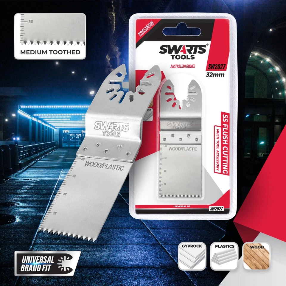 Oscillating Saw Multi Tool Blade Attachments for Metal, Tile, Wood and Much More - Image 3 of 4