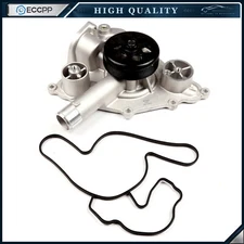Water Pump W/ Gasket Fits 05-10 Chrysler 300 Dodge Charger Jeep 5.7L 6.1L V8 OHV