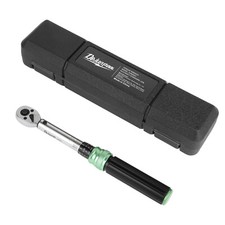 1/4" Torque Wrench Square Adjustable Hand Ratchet Spanner Tool with Case 5-25Nm