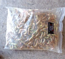 G70 Binder Chain Tow Chain 20' - 3/8" OD links - 26400 lbs - End Hooks; aE