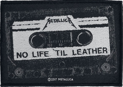 Metallica - No Life 'Til Leather Patch 10 cm x 7 cm