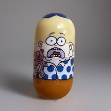 MIGHTY BEANZ 142 NIGHTMARE BEAN NIGHT MARE PAJAMAS BOY KID VINTAGE COLLECTIBLE