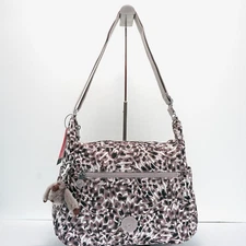 Kipling Alenya Crossbody Shoulder Bag HB6629 Polyester Leopard Feathers $129 NWT