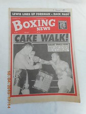 BOXING NEWS 1992 X 1, 1993 X 7 ISSUES