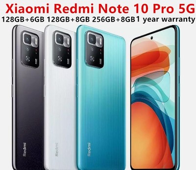 Xiaomi Redmi Note 10 Pro 5G 128/ 256GB Dual SIM Unlocked Android Smartphone New