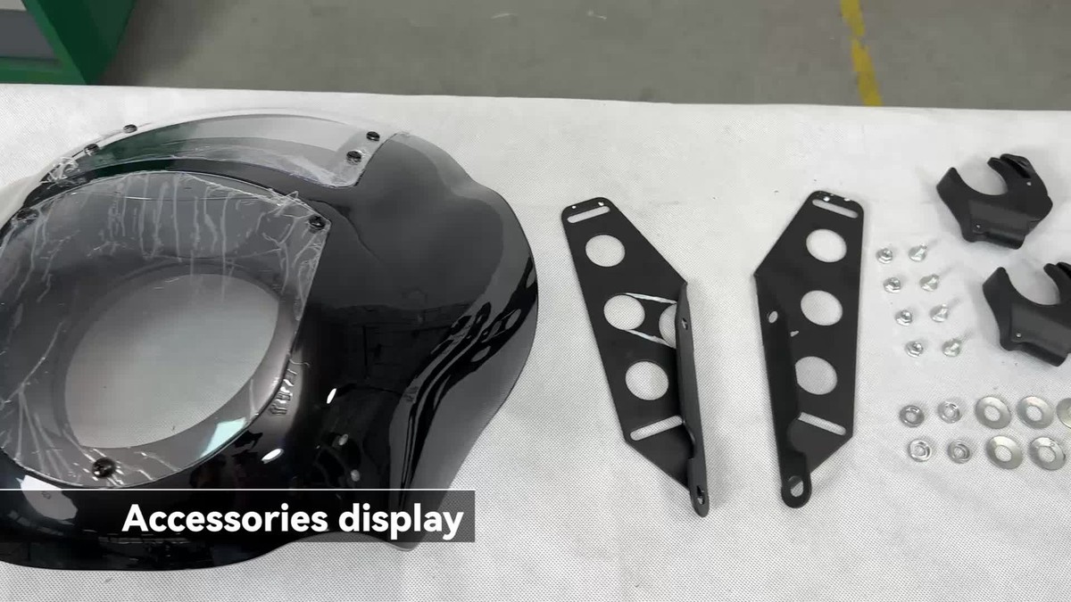 New Quarter Fairing Kit For Harley Davidson Dyna Models 95-05