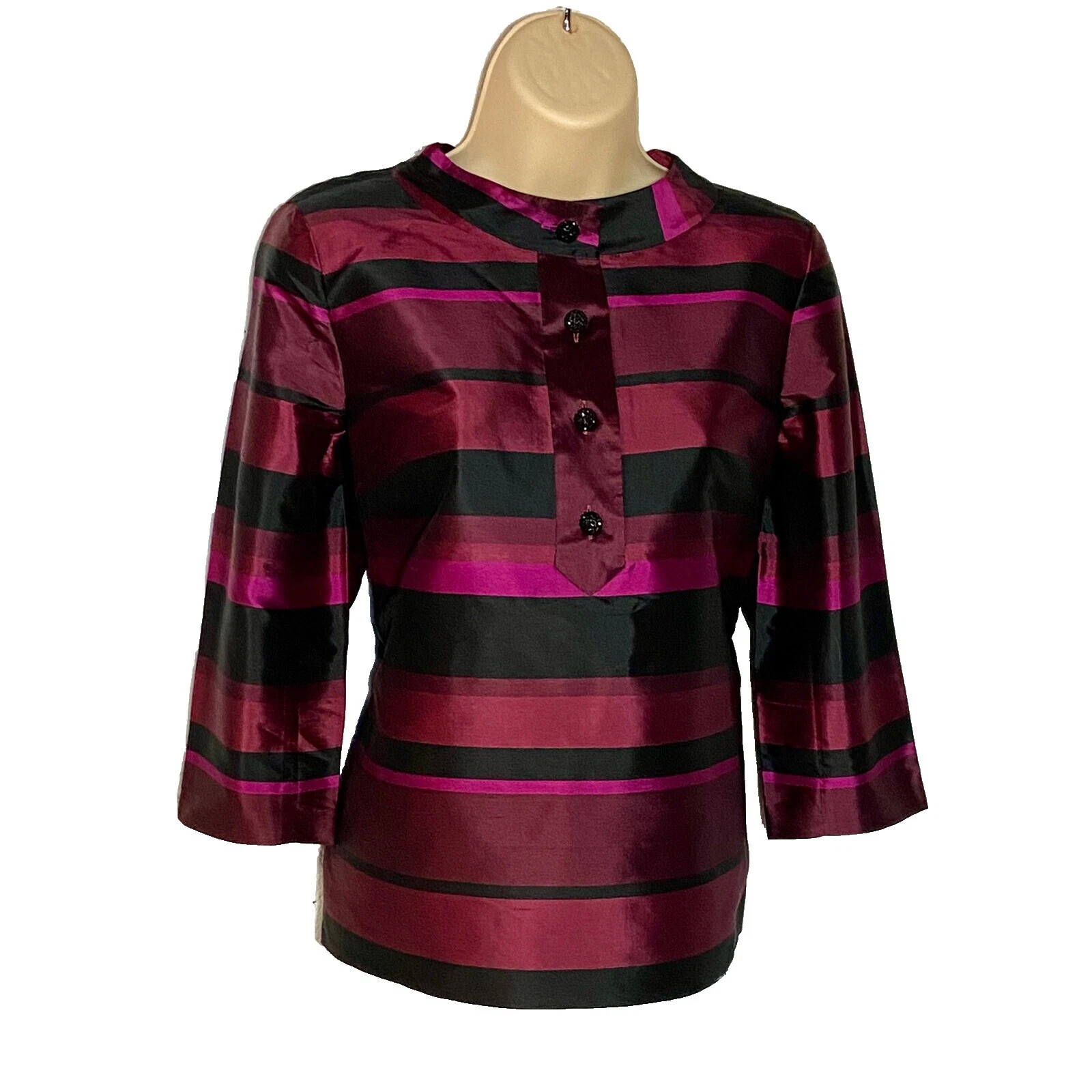 Talbots Women's Silk Black Tops for Women