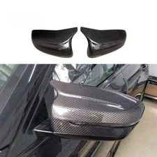 Real Carbon Fiber Side Mirror Cover Caps For BMW F90 M5 F91 F92 F93 M8 18-22 20