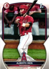 2023 Bowman Draft #BD-168 Alberto Rios