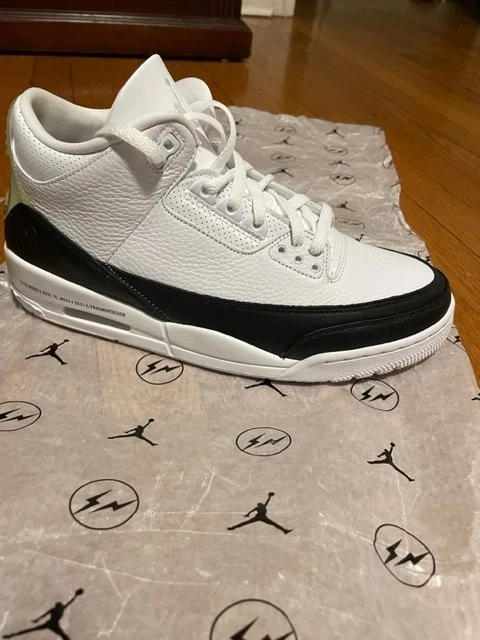 Talla 10.5 - Jordan 3 Retro SP x Diseño Fragmento Blanco Medio Foto 4 de 4