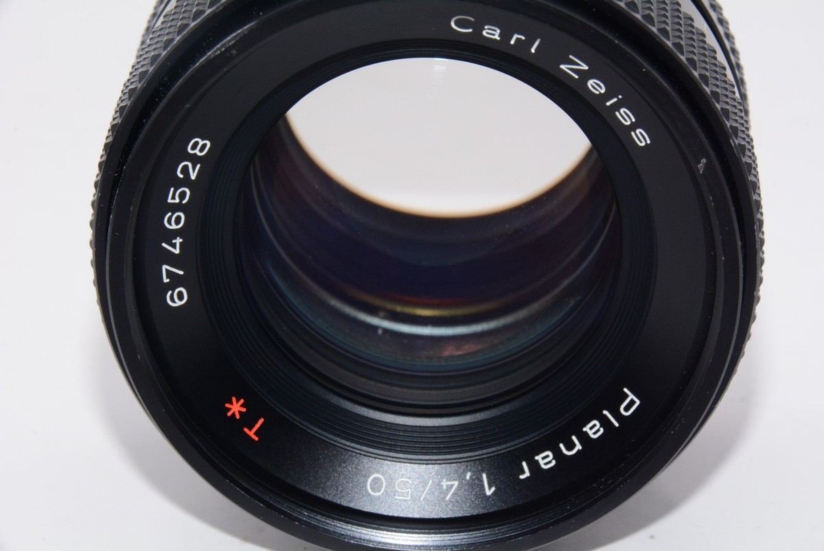 Exc+5]Contax Carl Zeiss Planar T* 50mm f/1.4 MMJ From JAPAN #u7906