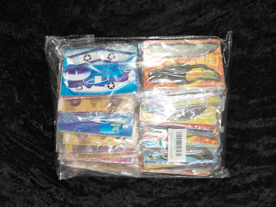 Aviões de espuma Haptime 60 unidades 3 polegadas lembrancinhas de festa infantil - Imagem 2 de 3