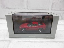Miniature car 1/43 Norev Corvette C6 2005 Red Dealer Exclusive el Car