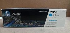 HP 206A W2111A M255 M283 Cyan Toner Cartridge - GENUINE!