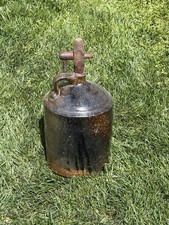 WW Rolader Earthenware Old Glazed Stoneware Jug W/ Cork Spout Unknown Barn Find