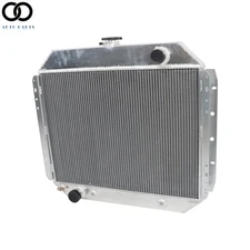 4Row Radiator For Ford F100 F150 F250 F350 1966-1979 Bronco 302 351 400 460 V8