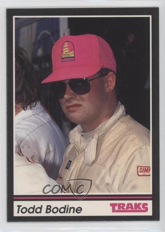 1991 Traks Todd Bodine #34 Rookie RC 0a2