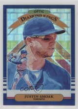 2019 Donruss Optic Diamond Kings Blue Pandora Prizm 93/99 Justin Smoak #4 ii1