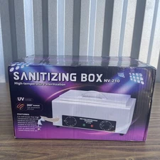 Sanitizing Box NV-210 High-Temperature Sterilization UV Disinfectant Machine NIB