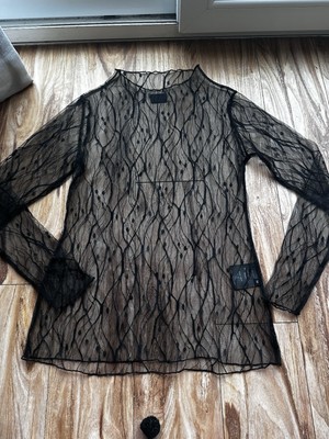 NU Denmark Mesh Long Sleeve Top Size M New Without Tags