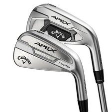CALLAWAY 2021 APEX MIX 9 IRON STEEL X100 TOUR STIFF STANDARD