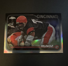 Topps 2024 Chrome Refractor #28 Anthony Munoz Cincinnati Bengals NFL