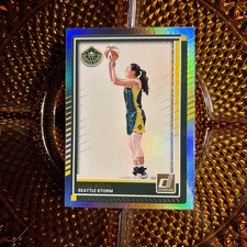 Nika Muhl 2025 Panini Donruss WNBA Holo Silver Card-#81 Seattle Storm