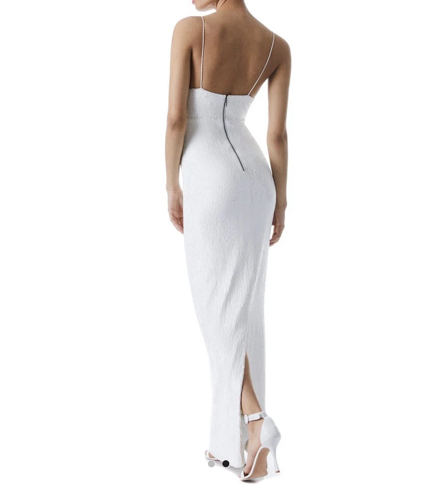 Женское коктейльное платье с блестками Alice + Olivia размер 6 - Изображение 2 из 4