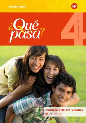 Qué pasa 4. Cuaderno de actividades mit Audio-CD für Schüler | Ausgabe 2016